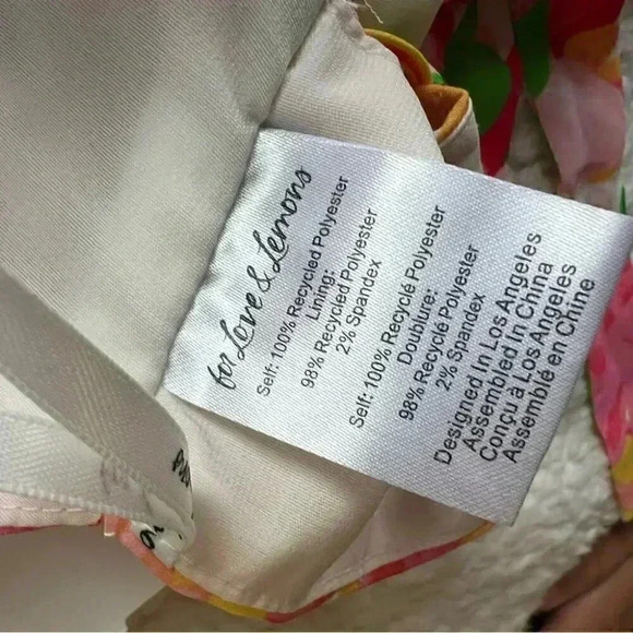 FOR LOVE AND LEMONS  BRA TOP WITH TIE - Picture 5 of 5